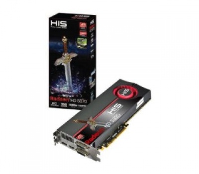 Imagine Placa video HIS ATI Radeon HD 5870 PCI
